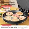Electric Griddle with Double-Sided Heating: Extra Deep Grill, Barbecue Pot, Baking Pan, and Pancake Maker for Home Use
