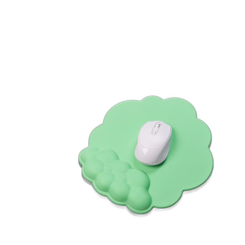 Cloud Memory Foam Mouse and Keyboard Wrist Rest - Non-Slip Office Hand Support Pad