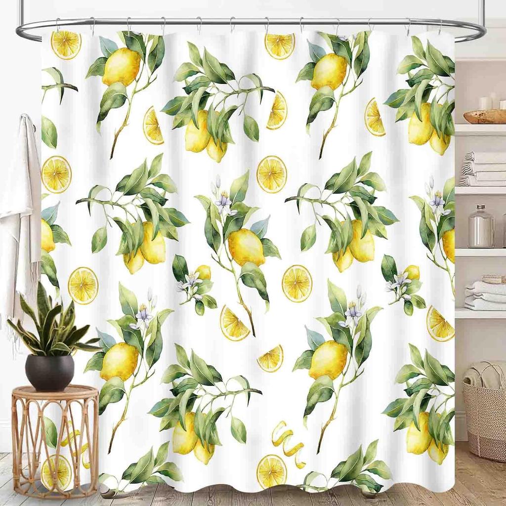 Boho Floral Shower Curtain for Bathroom,Colorful Mandala Tropical Flower Vibrant Ethnic Paisley Print Bohemian Unique Vintage