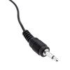 Lavalier Clip Metal Mono Microphone 3.5mm with Collar Clip for Lound Spker Computer PC Laptop