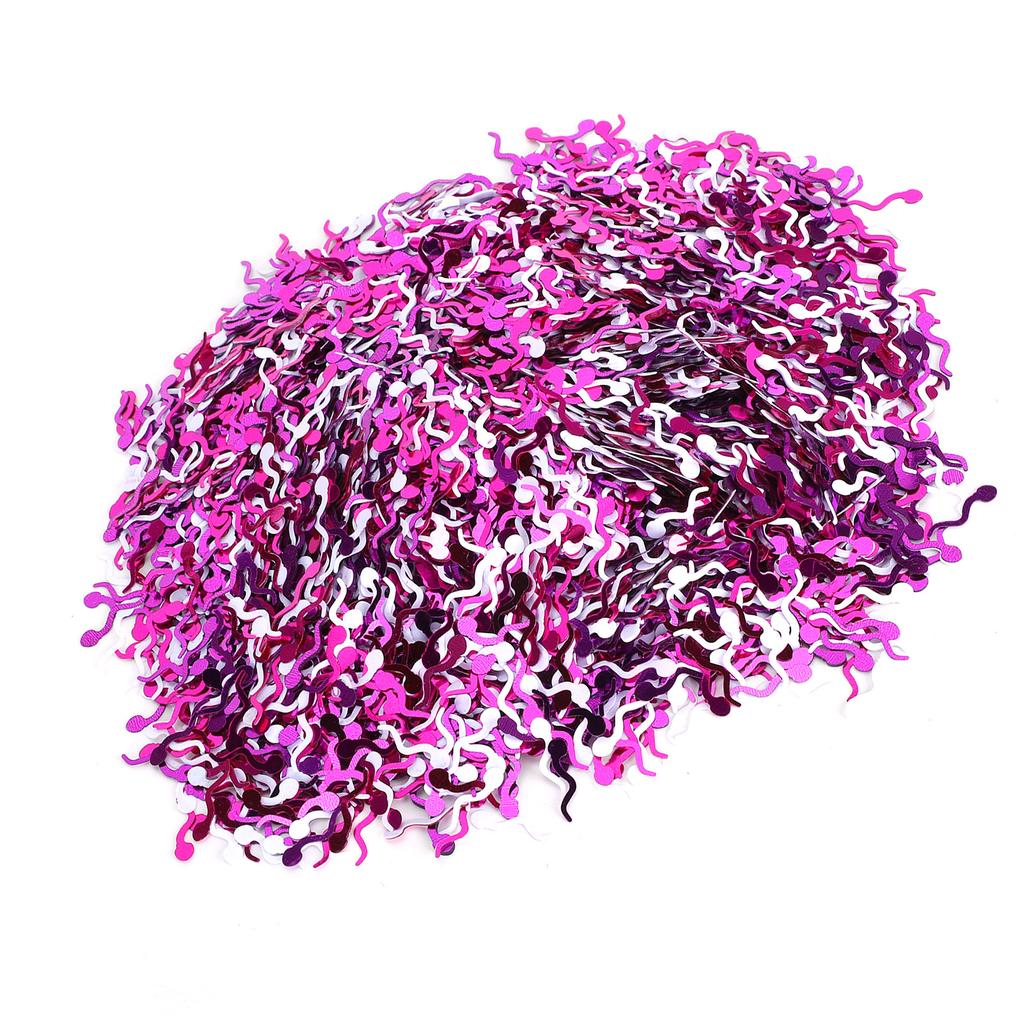 Confetti Tadpole Shape Bath Party Sequins Sprinkles Part Wedding Decoration Supplies