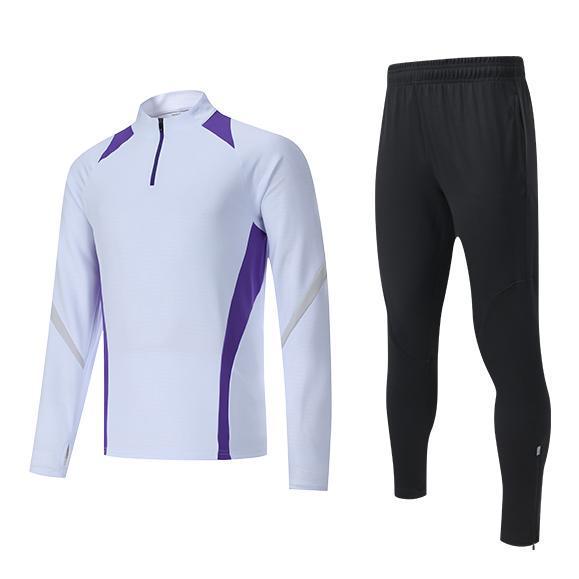 Half-Zip Long-Sleeve Sports Training Set for Adults & Kids