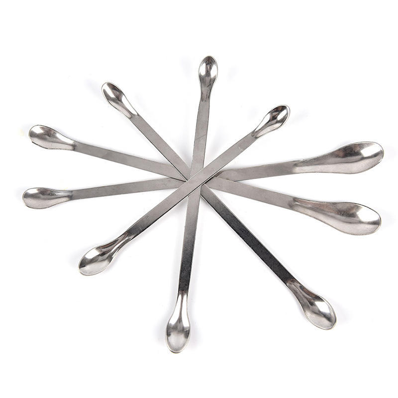 Double-Head Stainless Steel Lab Spoon Scraper Dental Instruments Medical Spoon