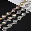 10Yards Rhinestone Chain Trim Shining Crystal Diamond Accessories DIY Craft Wedding Party Gift Decoration Diamond Metal Chain