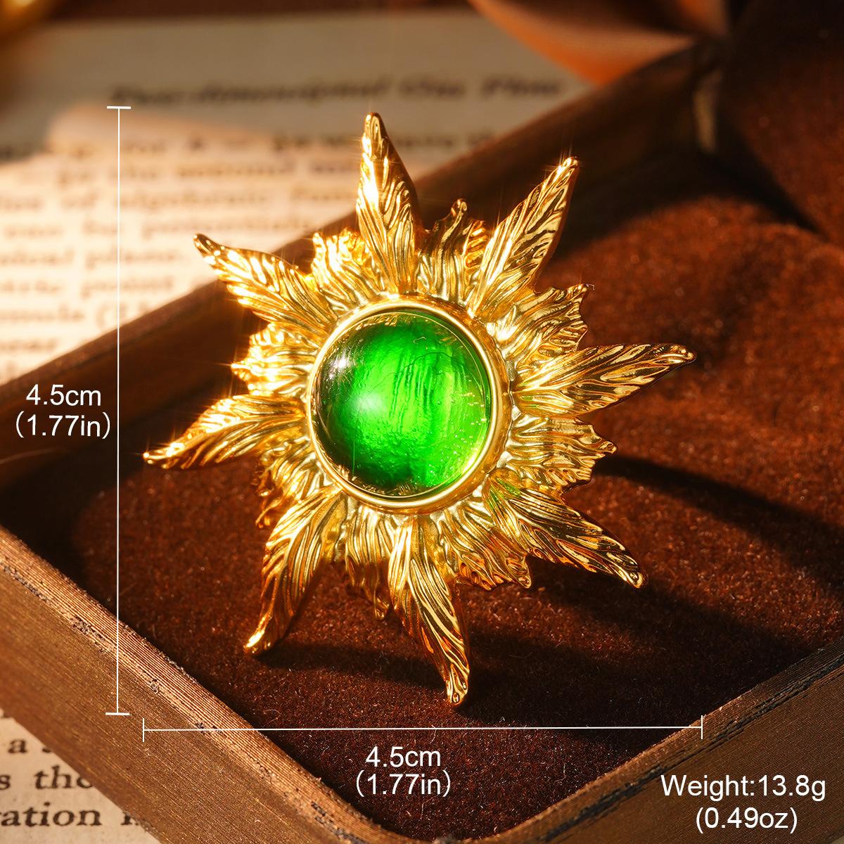 

Vintage western enamel geometric earrings vintage geometric high-end texture fashion French medieval niche earrings