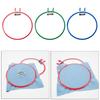 8.7'' Embroidery Hoop Spring Tension for Kids Needlecraft Household Tool