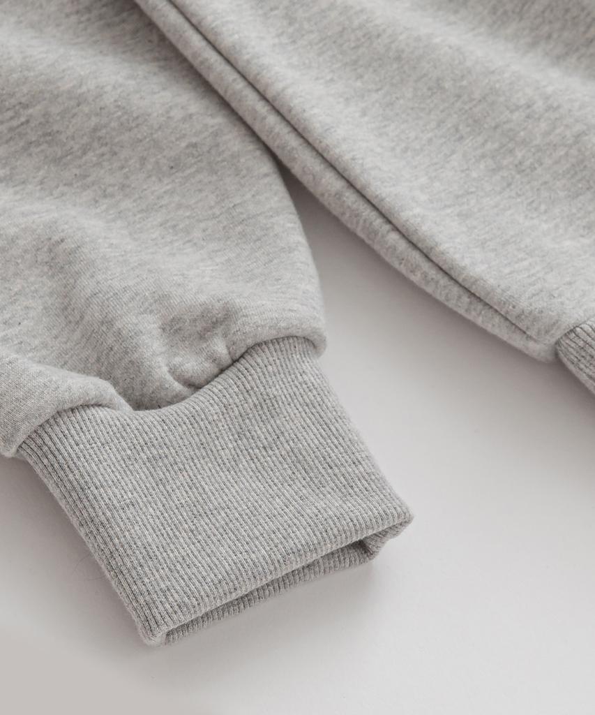 5OML Earth Logo Print Sweatshirt (Melan Grey)