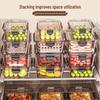 ZISIZ Large Refrigerator Food Storage Container
