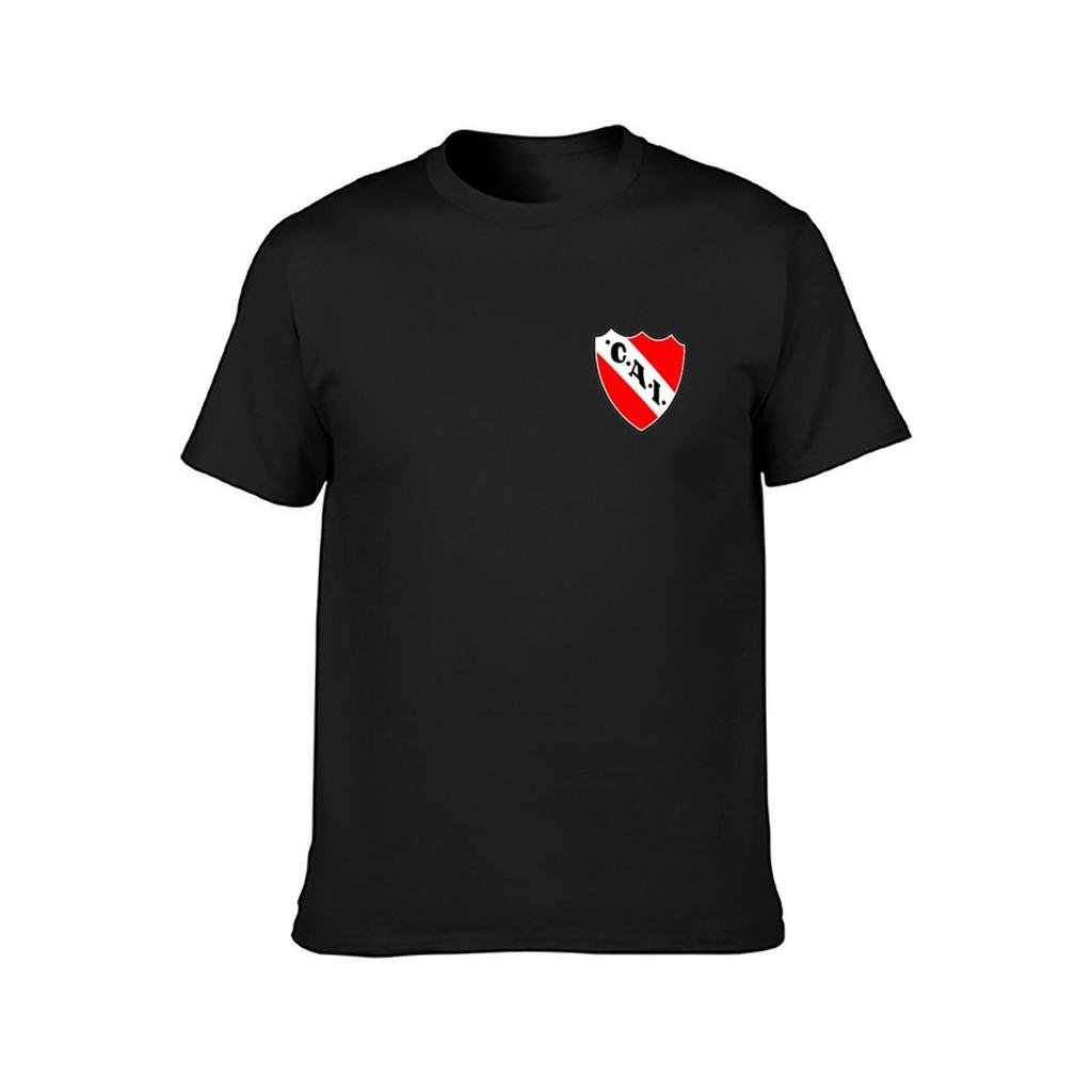 Club Atlético Independiente T-Shirt Korean Fashion Plus Sizes Quick-drying Sports Fans Black T Shirts for Men
