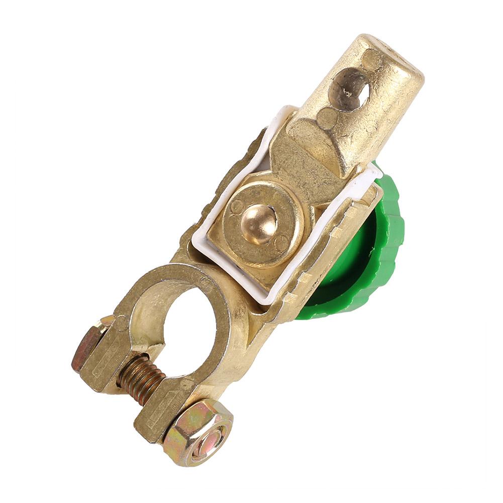 Battery Terminal Link Switch Zinc Alloy Quick Cut-off Switch Quick Cut-off Disconnect Protector RV Car Battery Power-off Switch