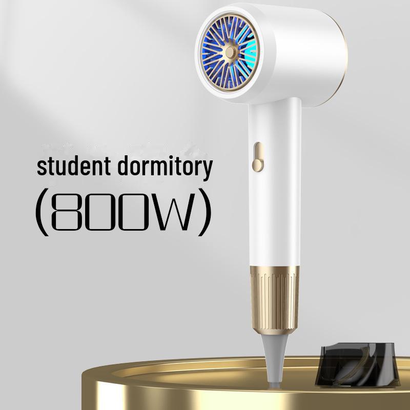 

Фен для студенческого общежития DEMSEN малой мощности, 300 Вт/500 Вт, постоянная температура, безопасен для волос. 800W белый