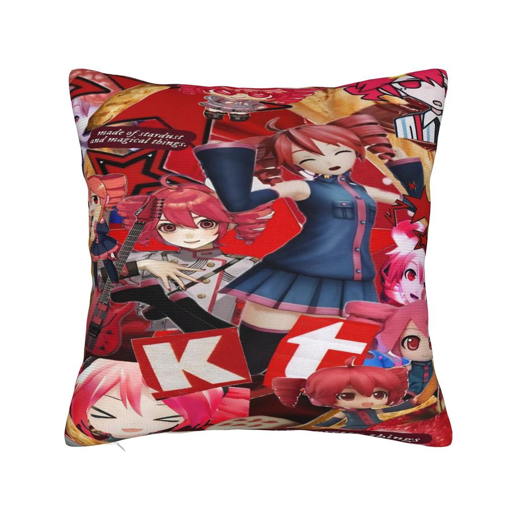 White Lily Cookie Cookie Run Kingdom Pillow Cases Cushion Cover Awesome Decorative Pillowcover for Car 4545cm