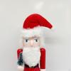 Christmas Nutcracker Figurine Sculpture Collectible Creative Decorative Decoration 25cm