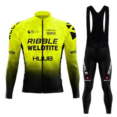 Spring and Autumn Season Men's and Women's Long Sleeved Mountain Bike Riding Clothes, Road Bike Sportswear Set 2026
