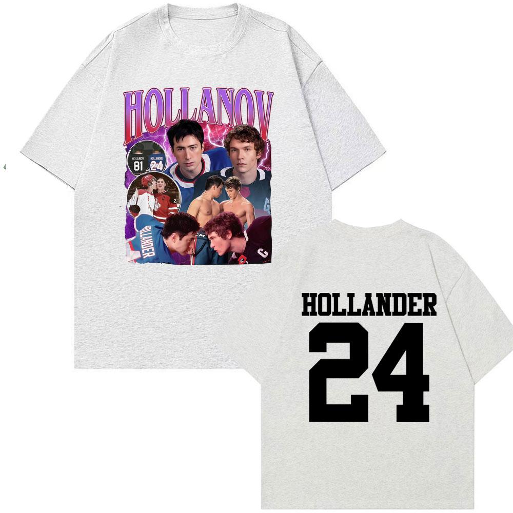 Shane Hollander Ilya Rozanov Heated Rivalry T Shirts Men Women Harajuku Style Summer T Shirt Cozy Short Sleeve Oversized TShirt