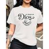 European Size Women'S Spanish Bible Verse T-Shirt - "El Tiempo De Dios Es Perfecto" (The Time of God Is Perfect) - Soft Religious