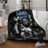 Ozzy Osbourne Rock Band Music Print Flannel Blanket Soft Warm Throw Blanket for Sofa Bed Living Room