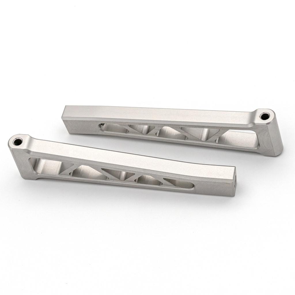 2Pcs Remote Control Front Upper Suspension Arm Aluminum Alloy Replacement for Corally Kronos 6S 1Celsius8 Remote Control Car Model  Body Parts