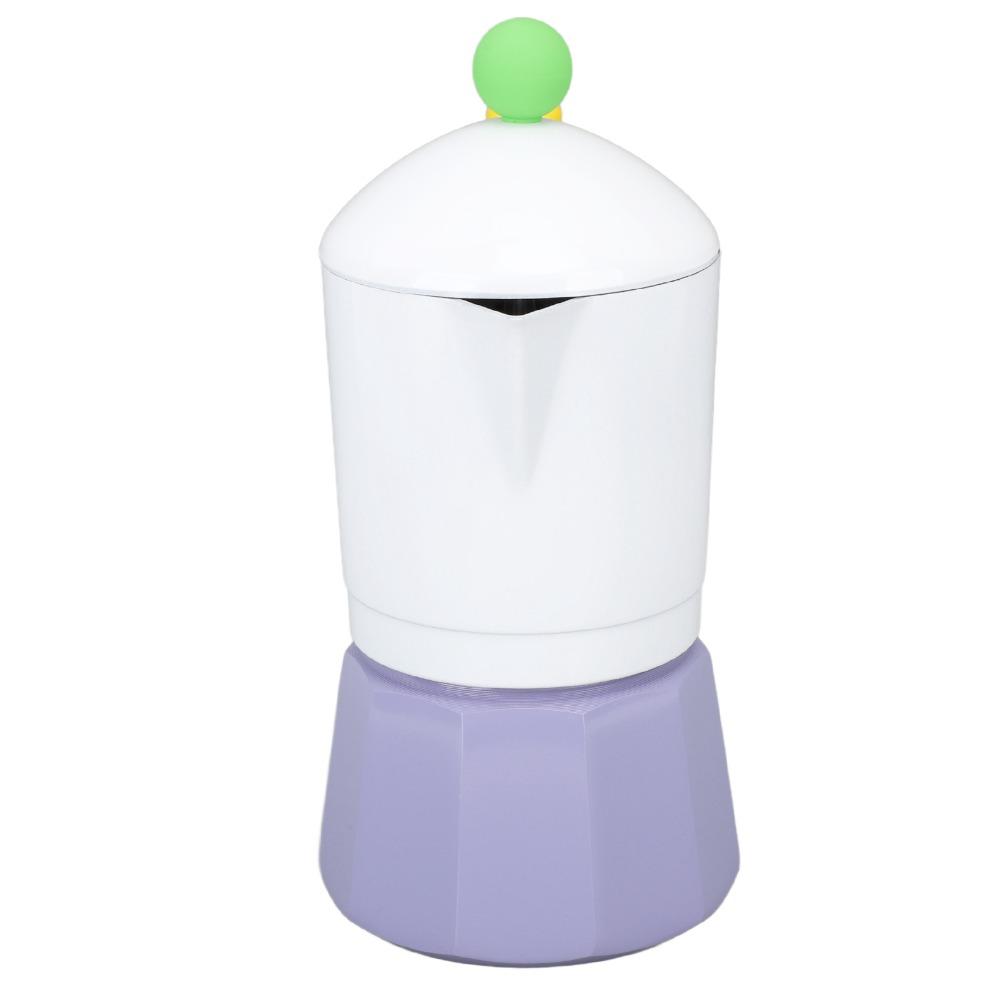 5oz Capacity Italian Coffee Percolator 150ml Capacity Aluminium Coffee Percolator  For Home Use
