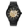 Fossil FLYNN AUTOMATIC BQ2092 Men's Automatic Watch, Black, Officially Imported