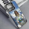 Christian Religious Jesus Phone Case For iPhone 17,16,15,14,13,12,11 Plus,Pro Max,Colored Silver Phone Case