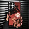 Gothic Vampire Scarlet Art Plating Phone Case For Samsung Galaxy S24 S25 FE S26 Edge S23 Ultra S22 S21 Plus S20 Anti-Fall Airaba