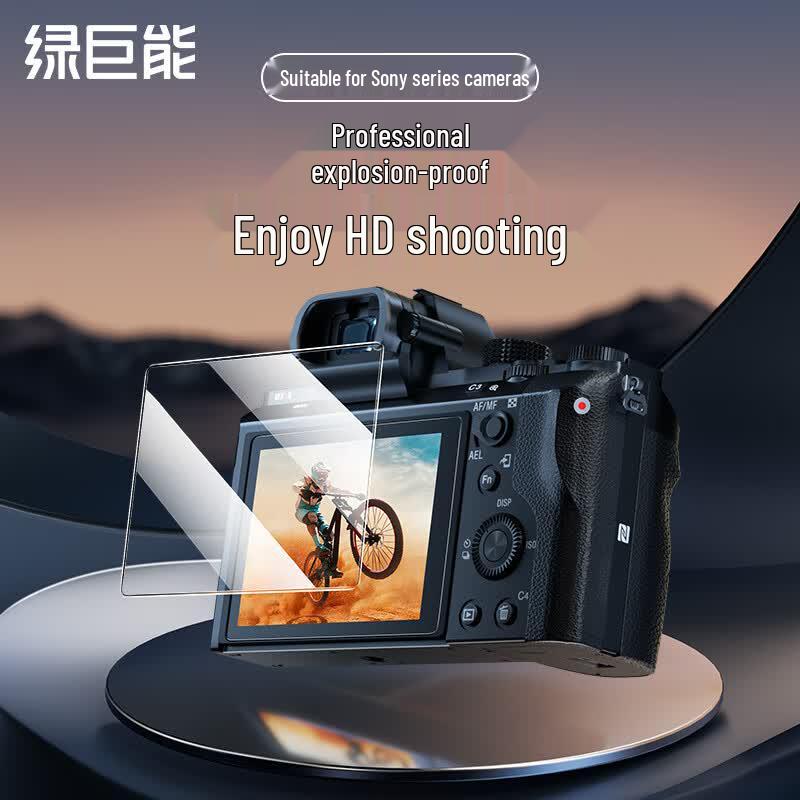 Llano Tempered Glass Camera Screen Protector for Sony Cameras