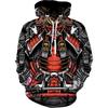 Trend Japanese Samurai Pattern Hoodies For Men Spring Autumn Long Sleeve Kids 3D Printed Pullover Loose Streetwear Harajuku Tops