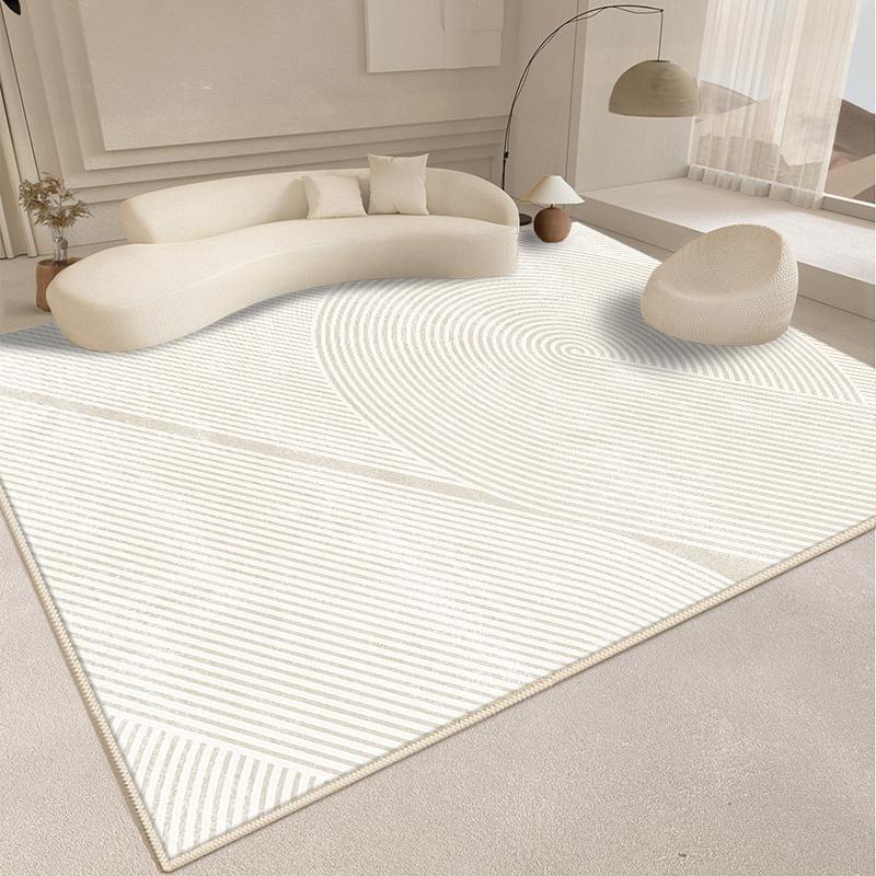 Modern Style Living Room Decoration Line Carpet Fluffy Soft Rugs for Bedroom Abstract Design Plush Rug Home Thickened Floor Mat
