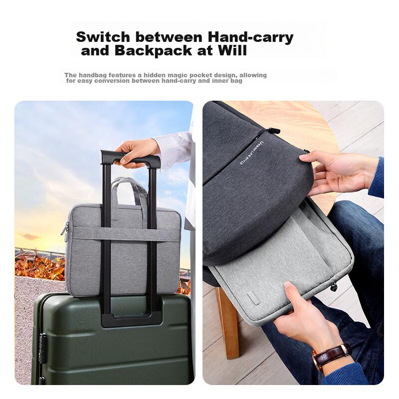 UGREEN Laptop Bag Handheld Notebook Storage Bag 13.9 Inch Suitable for Huawei Lenovo Apple ASUS Xiaomi Tablets