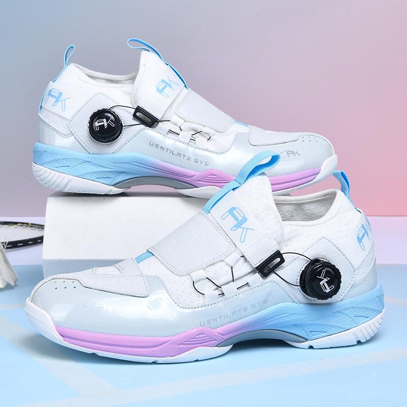 36-46 Couple Plus Size Shock-absorbing Anti Slip Wear-resistant Breathable Tennis Shoes Volleyball Shoes Badminton Shoes