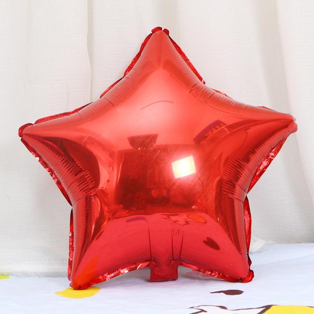 6 STK 10/18 tommer femspissede stjerne aluminiumsfolieballonger Rose gullballong Barn Voksen Bursdagsfest Bryllupsdekor