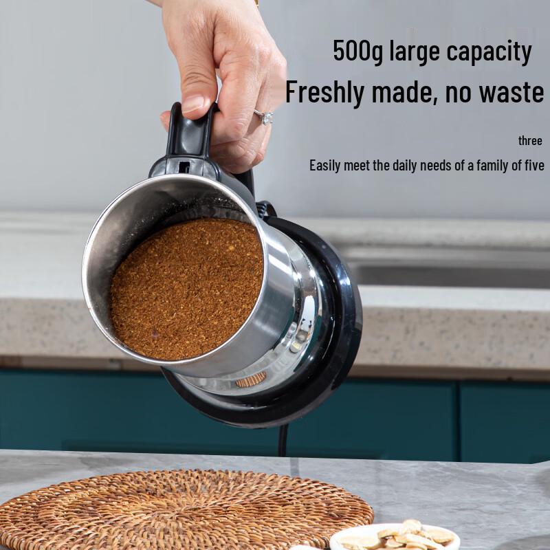 Compact Electric Grinder with 8-Blade System