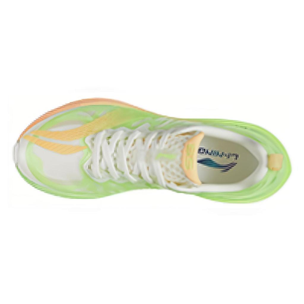 Li Ning Wu Shi 5S 2.0 Low Top Running Shoes Men Sneakers Fluorescent-Ice-Yellow ARSS031-4
