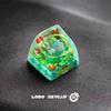 Pokemon Bulbasaur Charmander Transparent Keycap Keyboard Accessories Kawaii Anime Resin Shrink Drip Glue Keycap Oem Esc Original