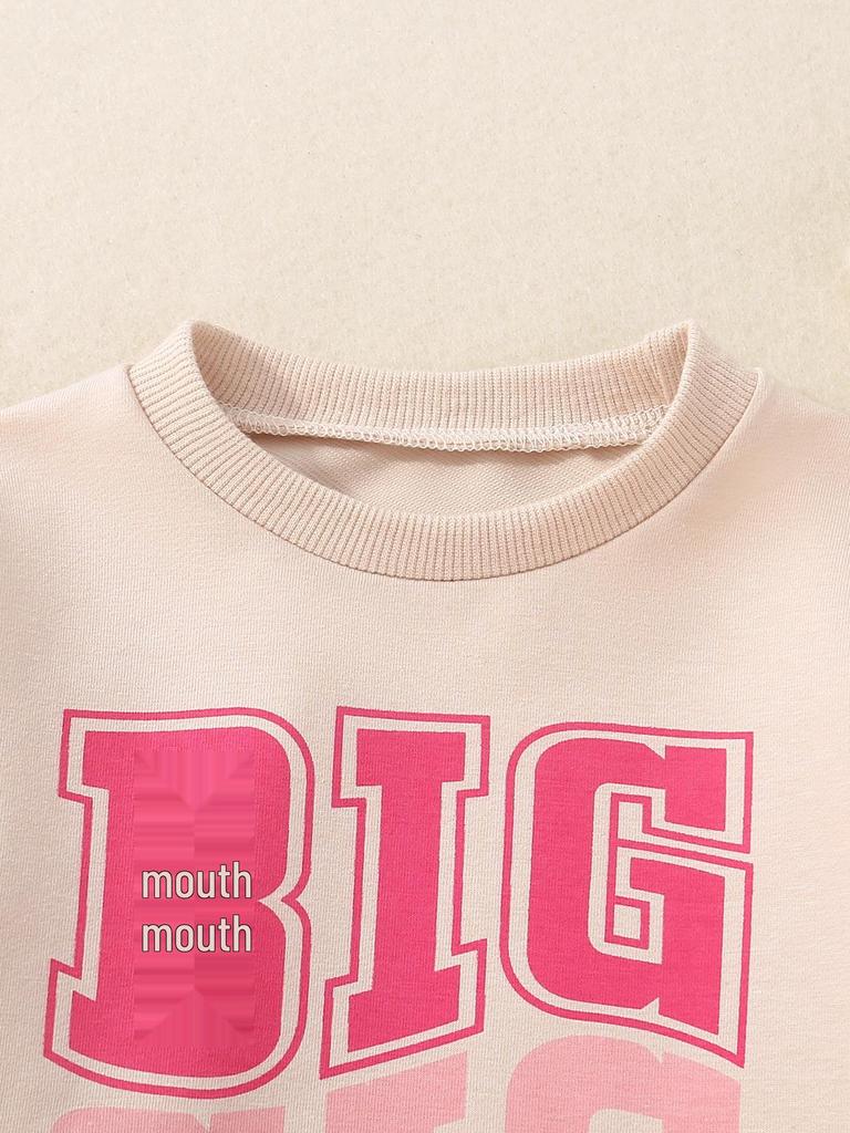 Unisex Baby & Toddler Letter Print Hoodie GL2272