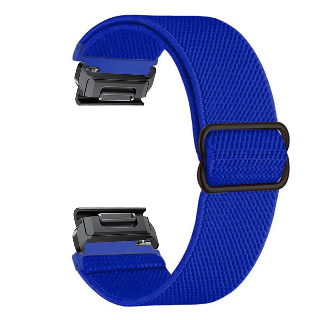 26mm 22mm Nylon Strap For Garmin Fenix 5 Plus 6X 7x Pro Band Watch Elastic Wristband Bracelet Fenix 6 5 Pro Venu2 Forerunner 945