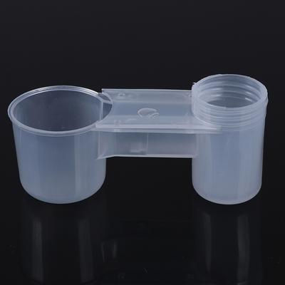 Plastikowy poidło dla ptaków Podajnik do butelek z wodą Kubek Kot Kurczak Gołąb
