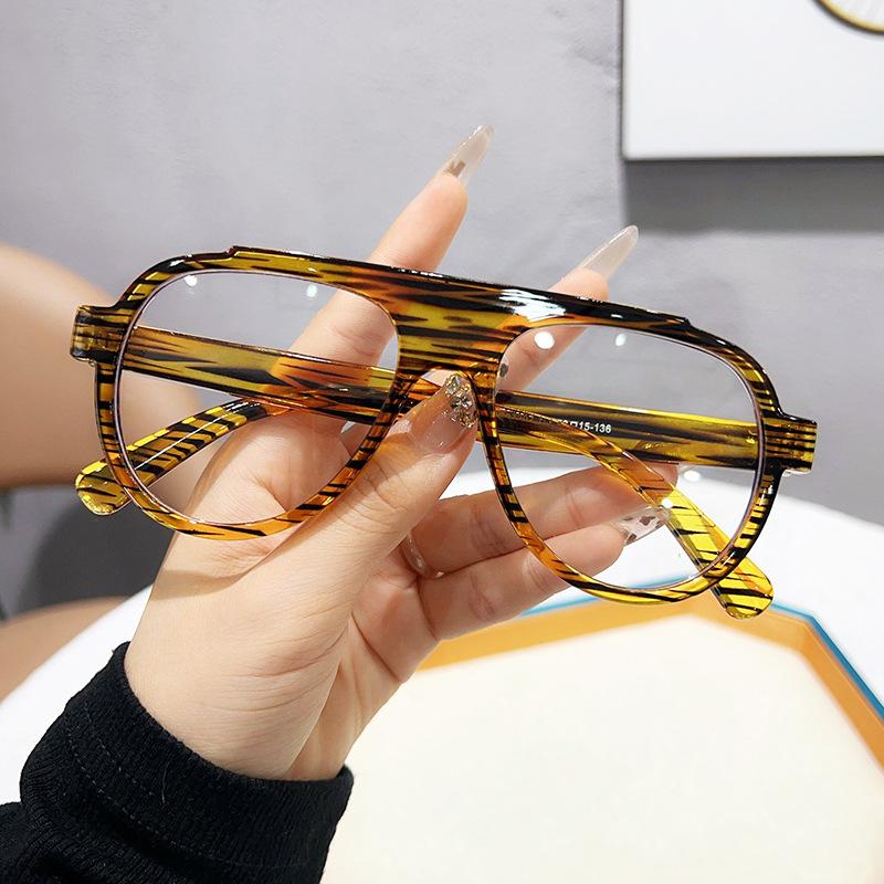 

JYL TS Square Sunglasses Unisex UV Protection Korean 97202 A-8489