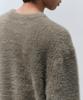 Musinsa Standard Fuzzy Crew Neck Knit [Taupe]
