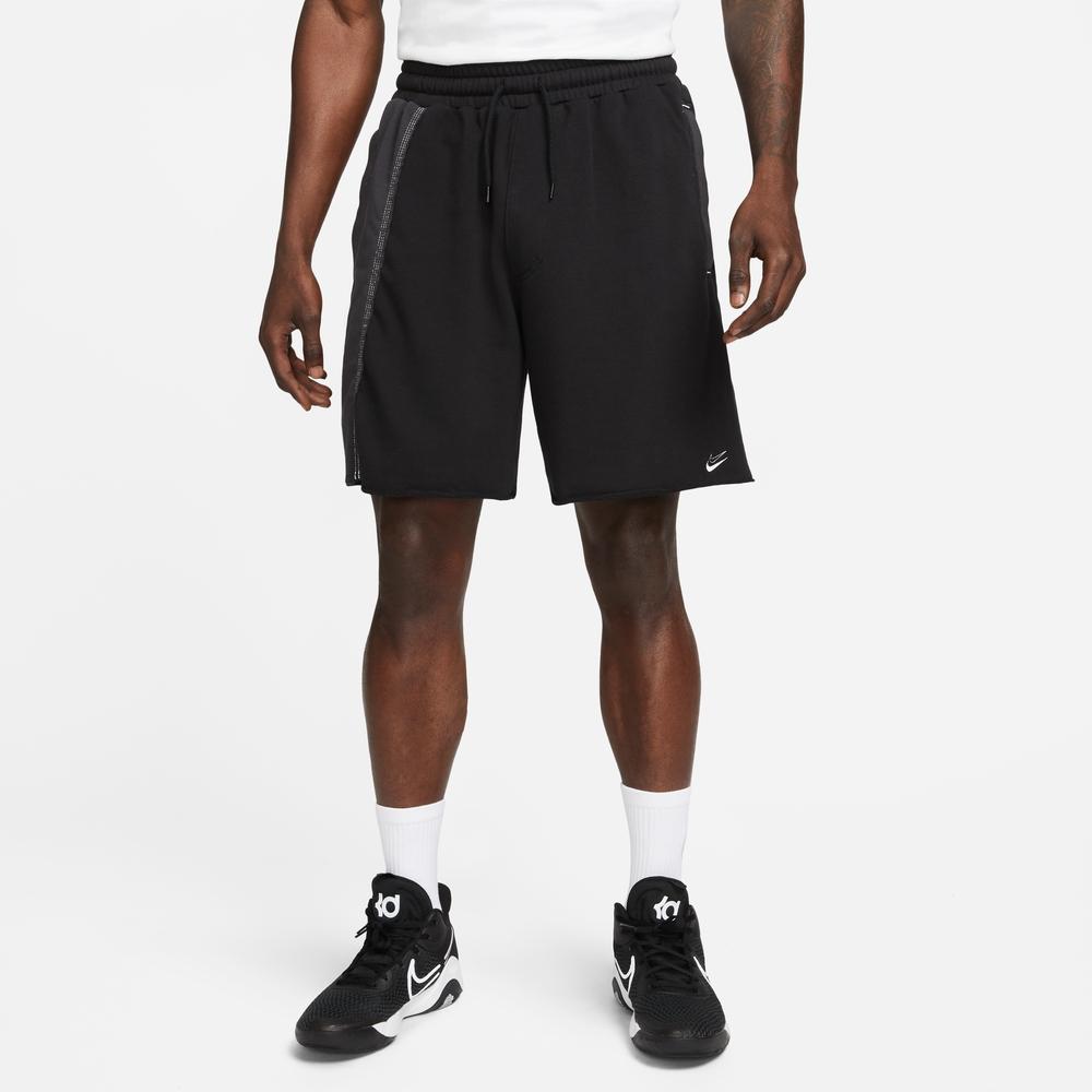 Nike Kevin Durant French Terry Casual Embroidered Shorts V1 Men Shorts Black DH7374-010