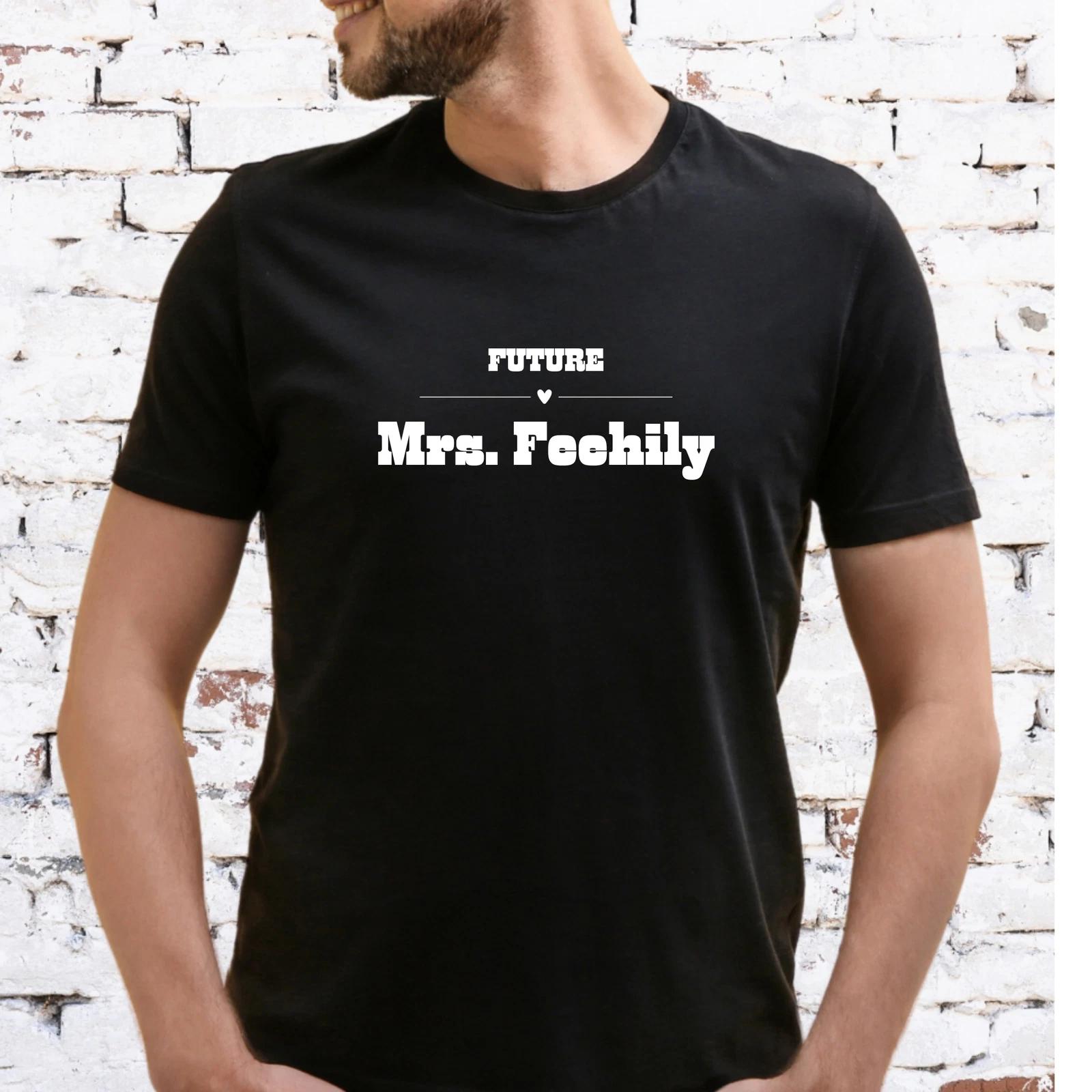 FUTURE MRS FEEHILY T-SHIRT, TOUR, MARK FEEHILY, WESTLIFE, Unisex/Lady Fit M