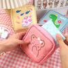 Portable Sanitary Pads Bag Mini Travel Makeup Pouch Waterproof Organizer For Women Girls Cosmetic Storage