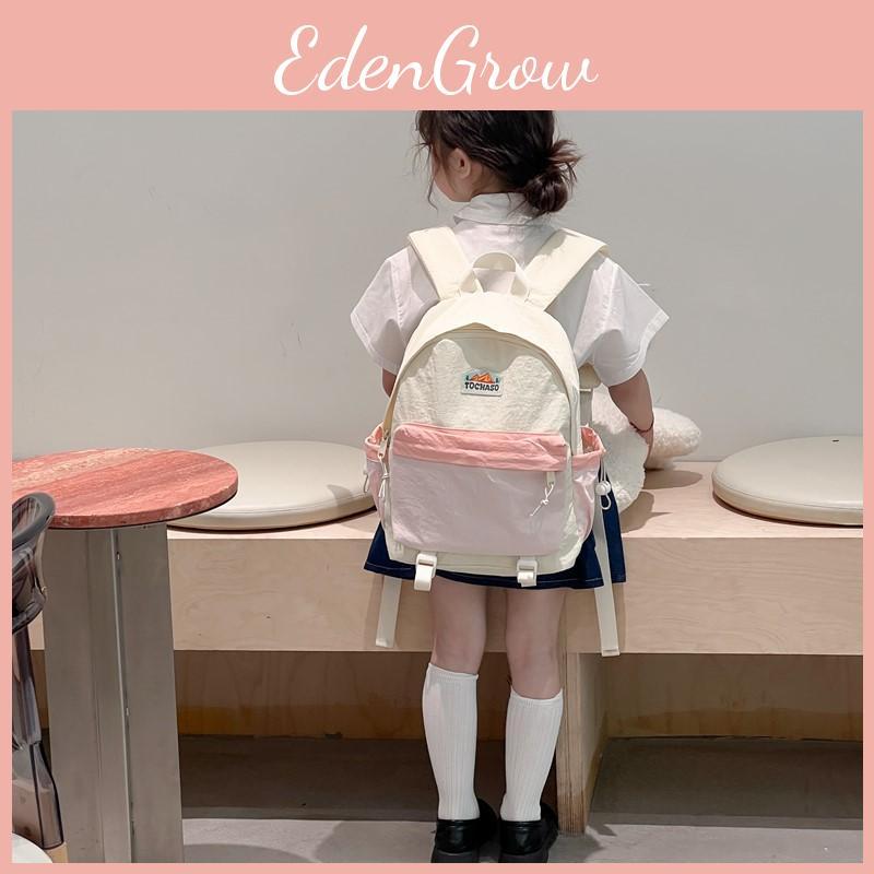 Educational Kids Backpack With Padded Shoulder System And Stylish Seam Detailing