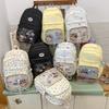 Fashion Polka Dot Cute Backpack Two-dimensional Japanese Student Schoolbag Large Capacity Junior High School Youth Campus Backpack