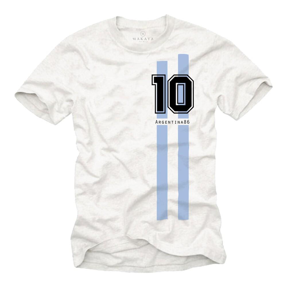 

Argentina jersey football T-shirt Argentina flag fan shirt European Cup 10 1986 4XL