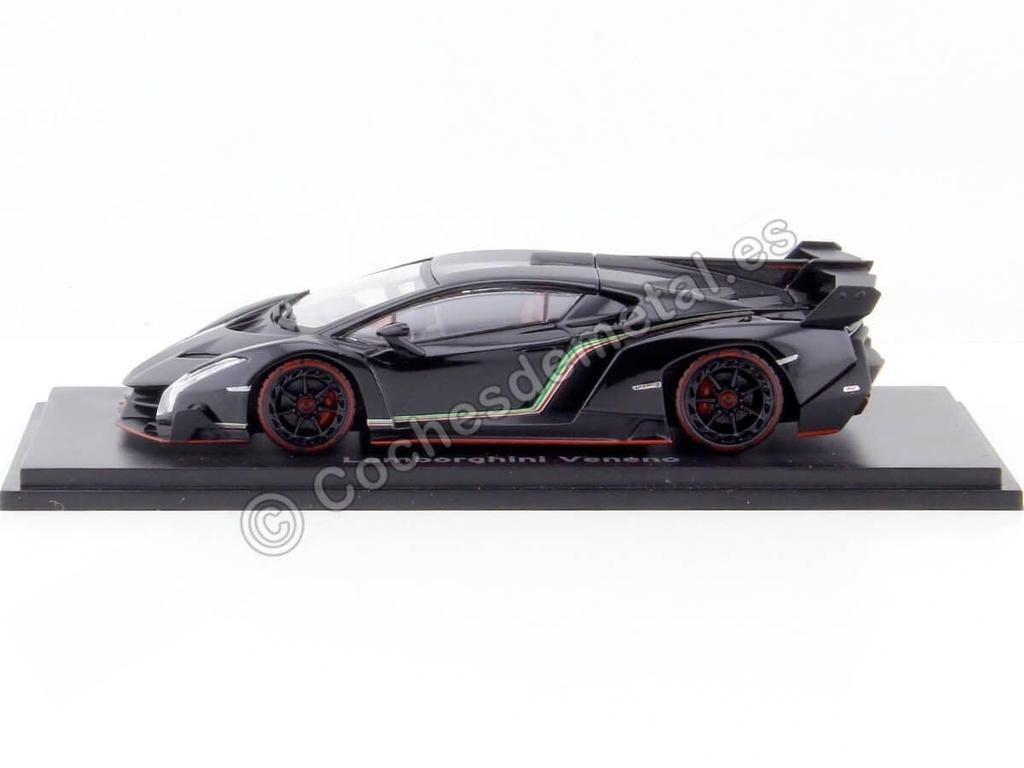 Kyosho Original Lamborghini Veneno Line Finished Product 1/43 Black/Red