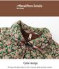 2025 Autumn/Winter Floral Cotton Jacket for Middle-aged & Elderly Mothers – Warm Loose Chinese Style Outerwear