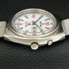 VINTAGE RICOH R31 AUTOMATIC JAPAN MENS WHITE COLOR DIAL WATCH a707675-1