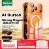 UGreen AI Camera Button Full Cover | | iPhone 17 Pro Phone Case 17 Pro Magnetic Anti-drop Ultra-thin Transparent Heat Dissipation Full C